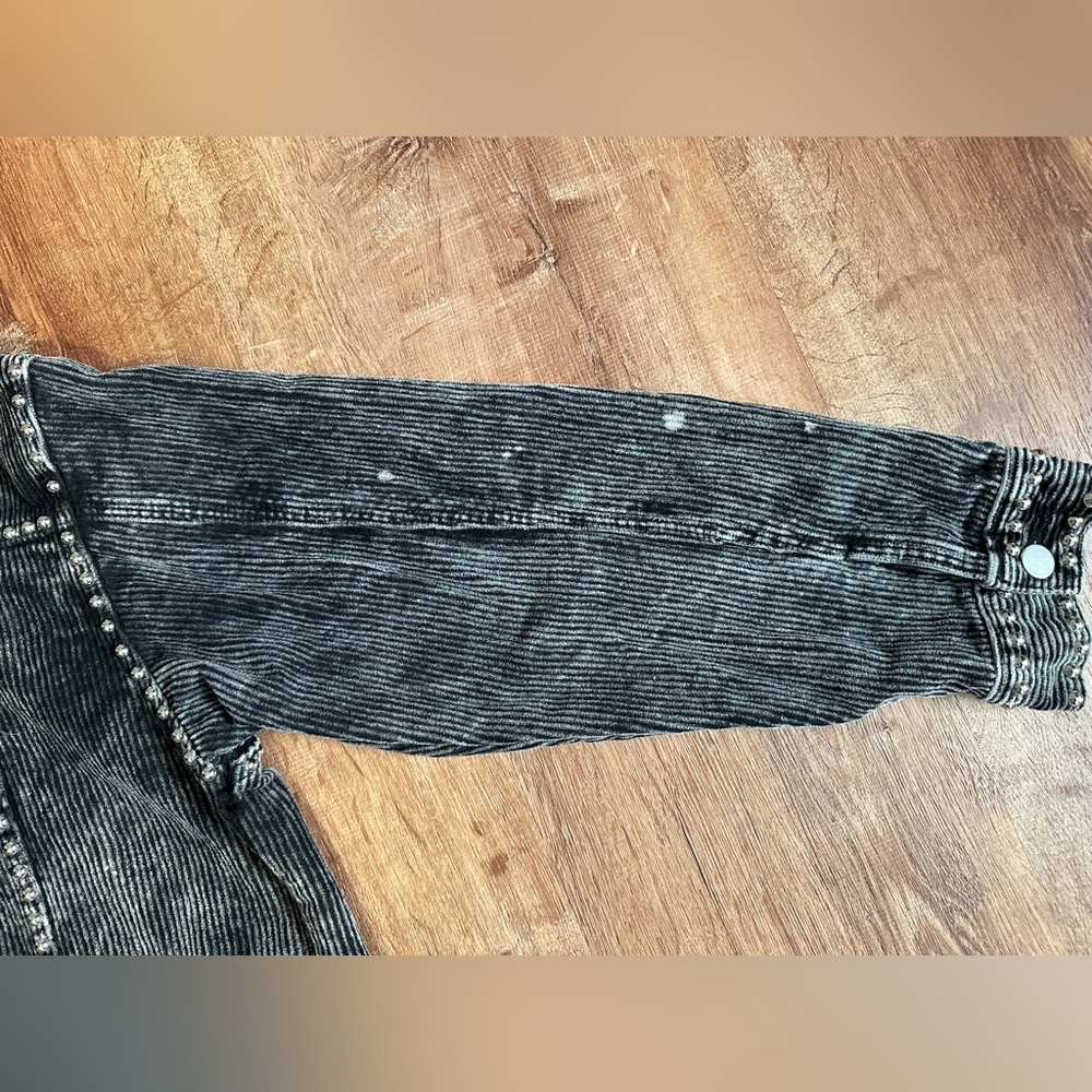 POL Black Corduroy Studded Jacket - Picture 11 of 15